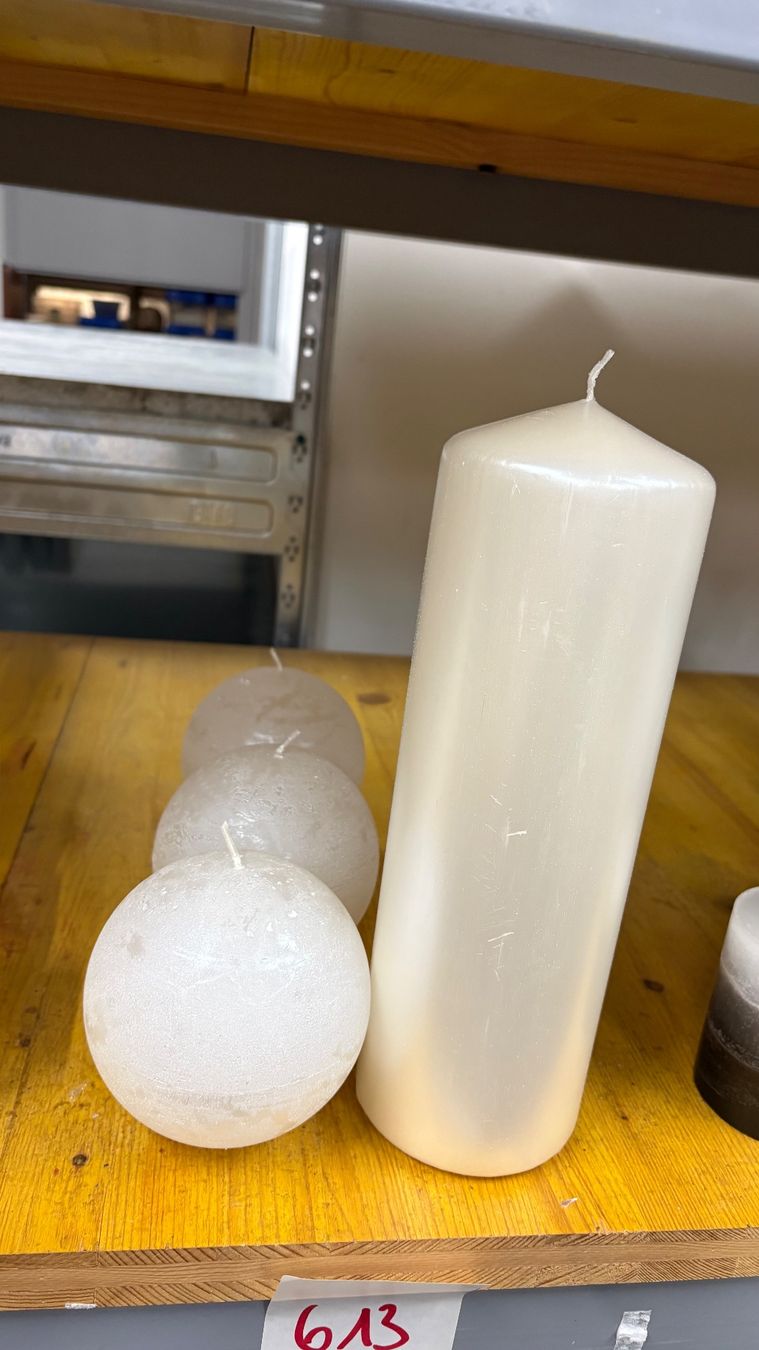 Candele: 613 Posten Kerzen aus Liquidation – Nuovo (secondo la descrizione) da Derendingen venduto da Meisterstuecke 1