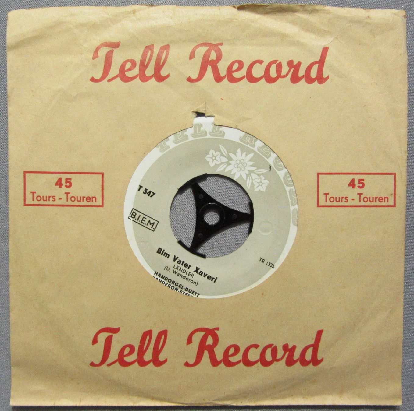 Schallplatten: Handorgel-Duett / Wanderon-Steffen / Single ab CHF 3.00 – Gebraucht aus Auenstein von Padabimbim