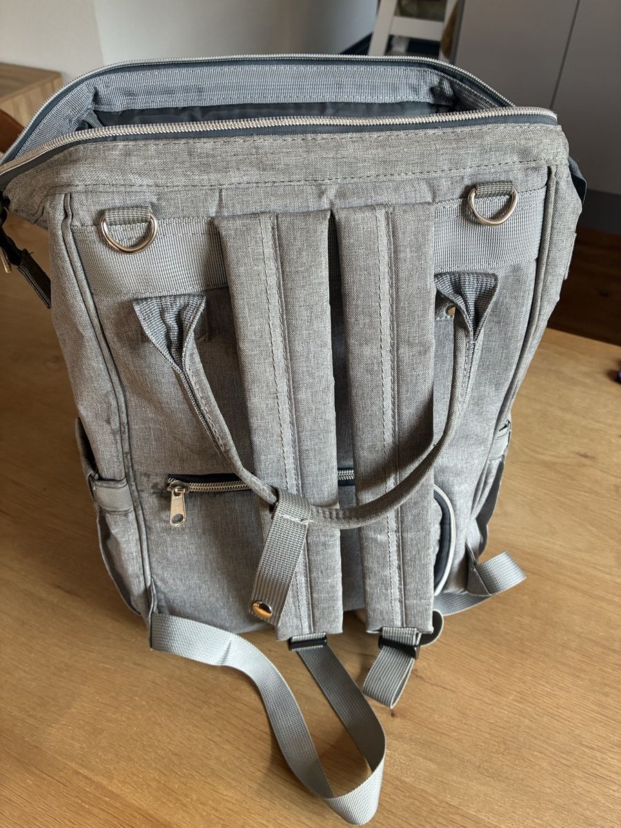 Rucksäcke: Toller Wickelrucksack in Grau – Gebraucht aus Wolfwil von NewGirl 3