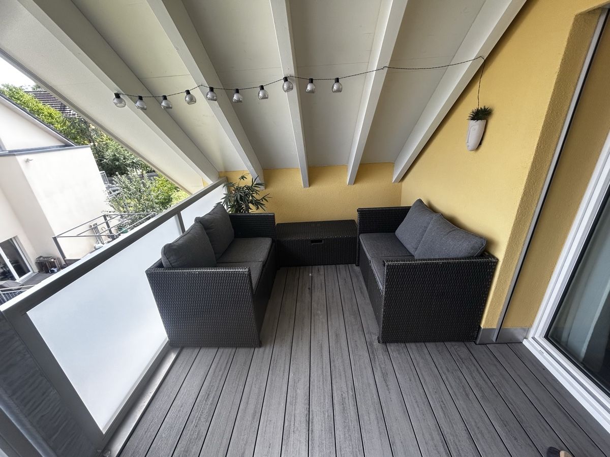 Divani: Balkon Lounge Set  grau mit Polster – Usato da Wolfhausen venduto da SiviT 1