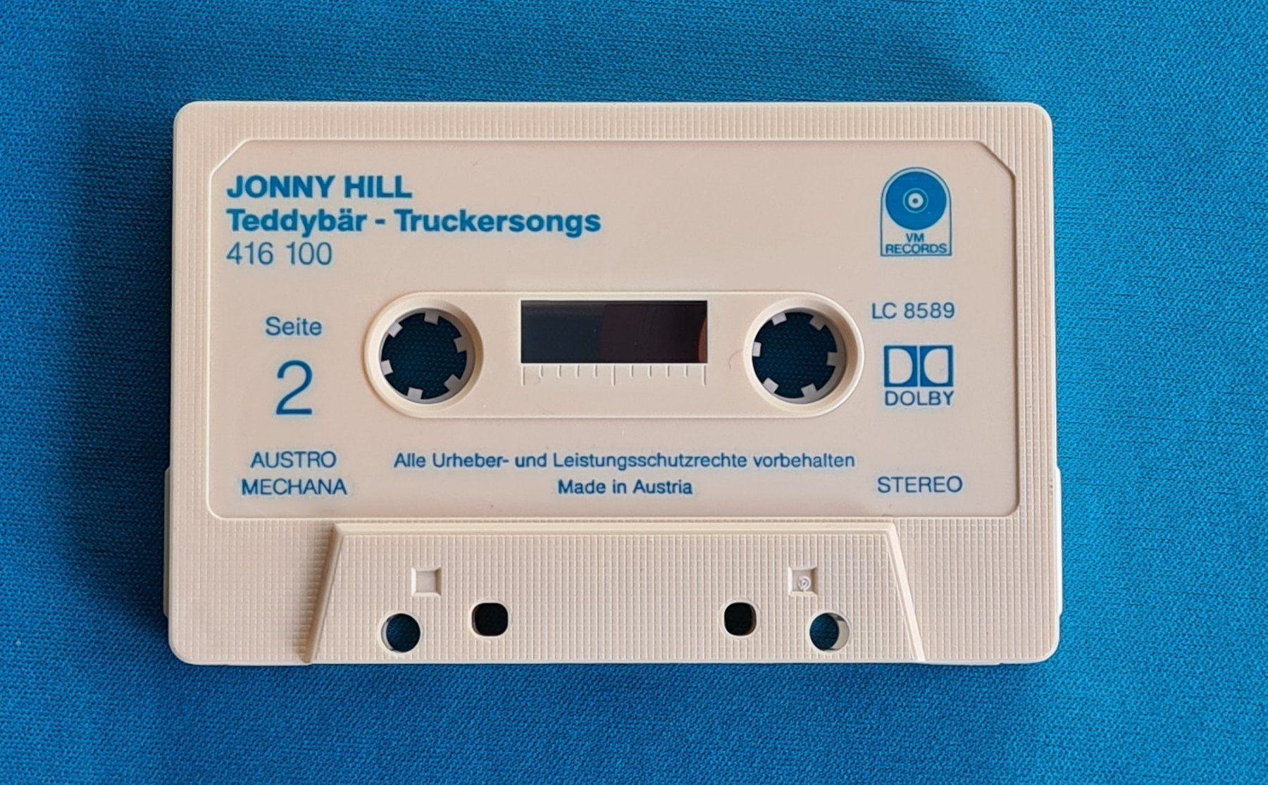Musicassette: Musikkassette Jonny Hill Teddybär – Usato da Saland venduto da V-Tour 1