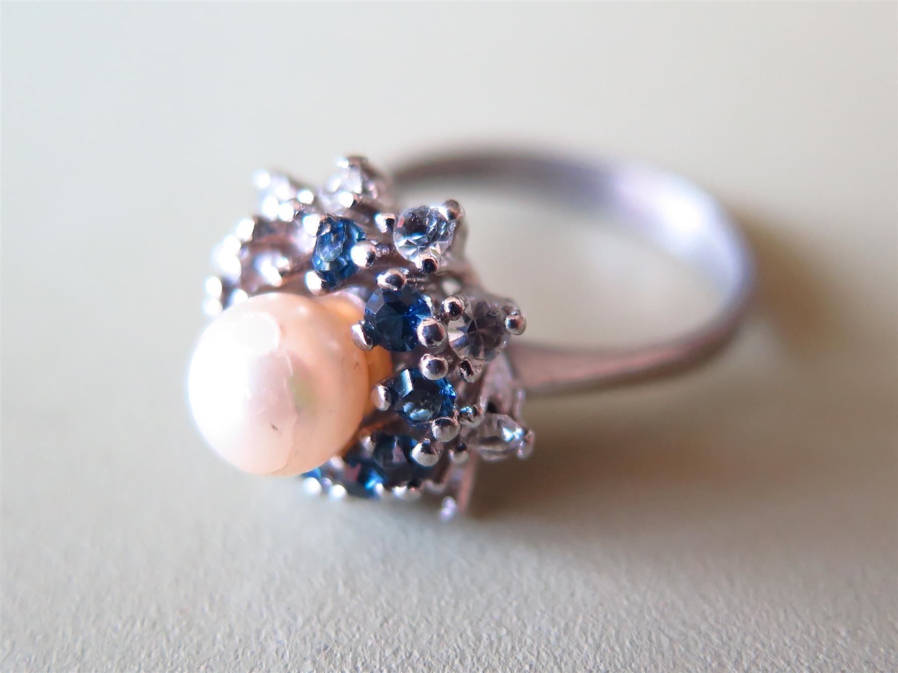 Anelli: (2273) Fingerring mit Kunstperle – Usato da Bern venduto da Jwpm66