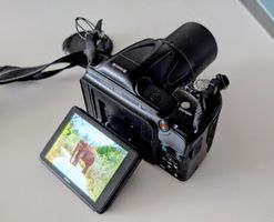 Digitalkamera Nikon Coolpix L830 superzoom schwarz mit Hülle