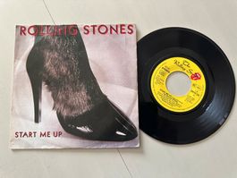 ROLLING STONES tolle Start me up Single Kult Top Hit 1981
