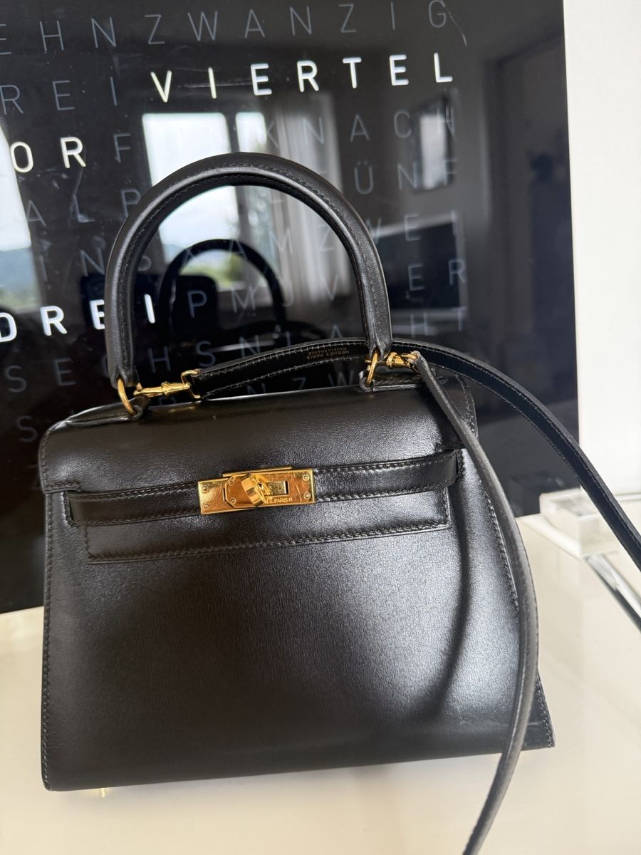 Hermès Borse da donna: Hermes Kelly 20 Box Vintage – Usato da Oetwil a.d. Limmat venduto da Pepsi79