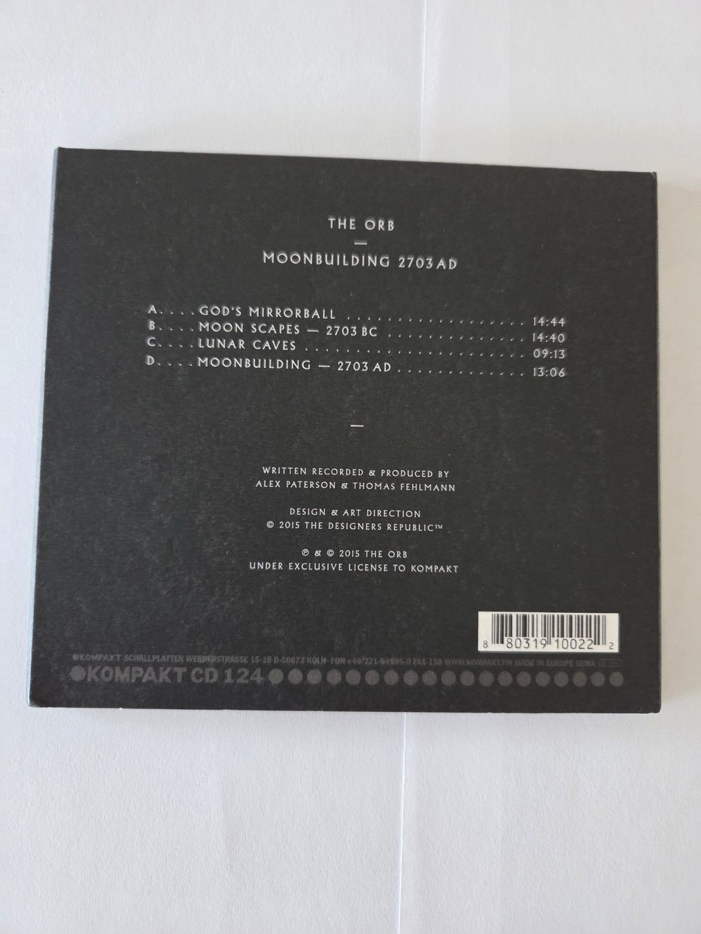 CD: The Orb - Moonbuilding 2703 AD - CD – Usato da Olten venduto da clayrout 1