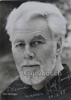Rolf Henniger (1925-2015) Schauspieler - sign. Foto