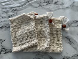 Seifentasche Seifensäckli SISAL Neu