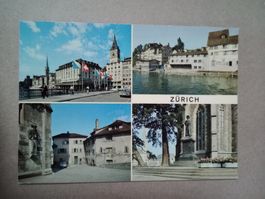 Ak Zürich mehrbildrig alte Edition