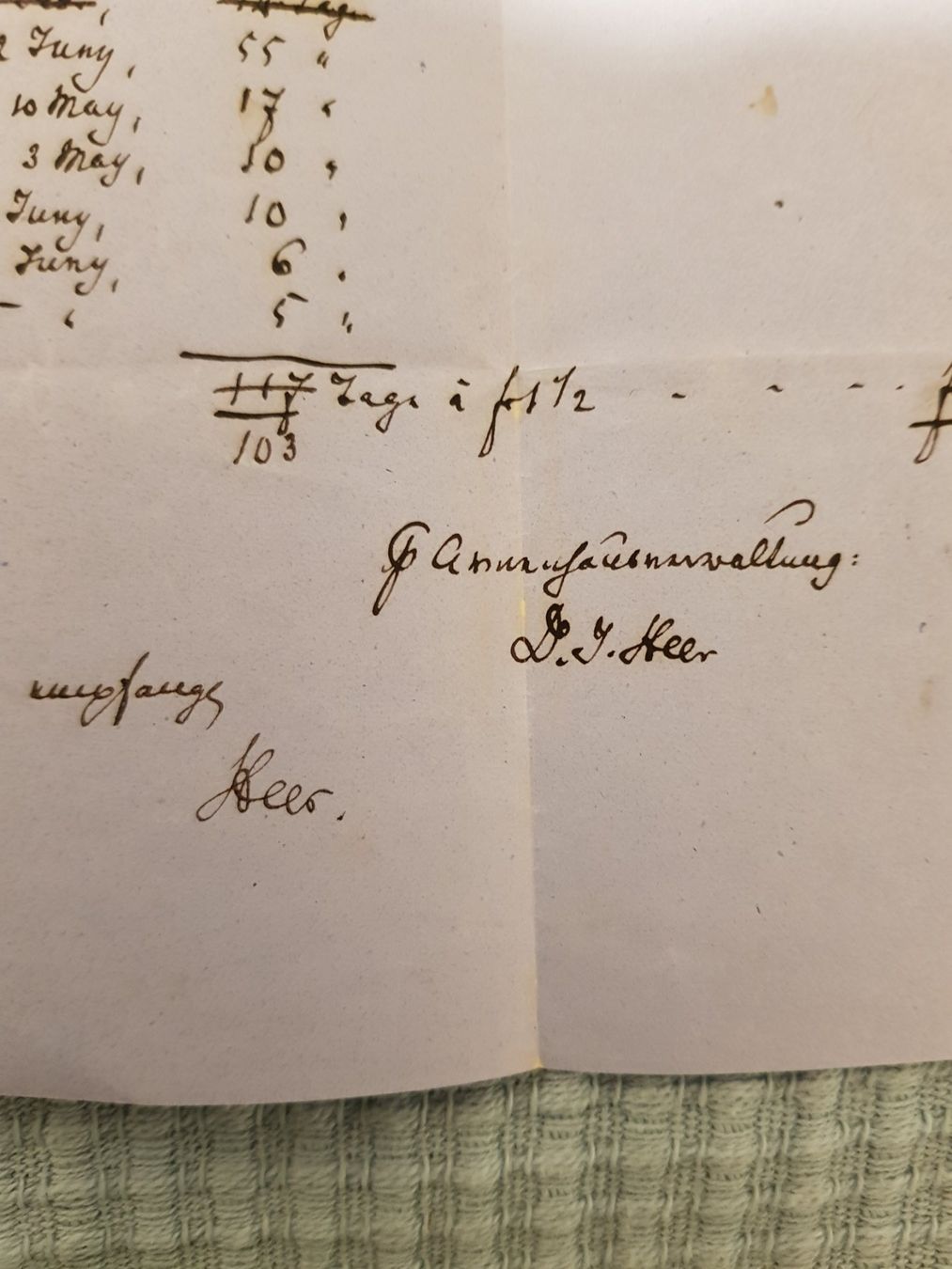 Autogramme: Joachim Heer 20. Bundesrat Original-Autogramm, Glarus – Gebraucht aus Wikon von Funkfreak75 1