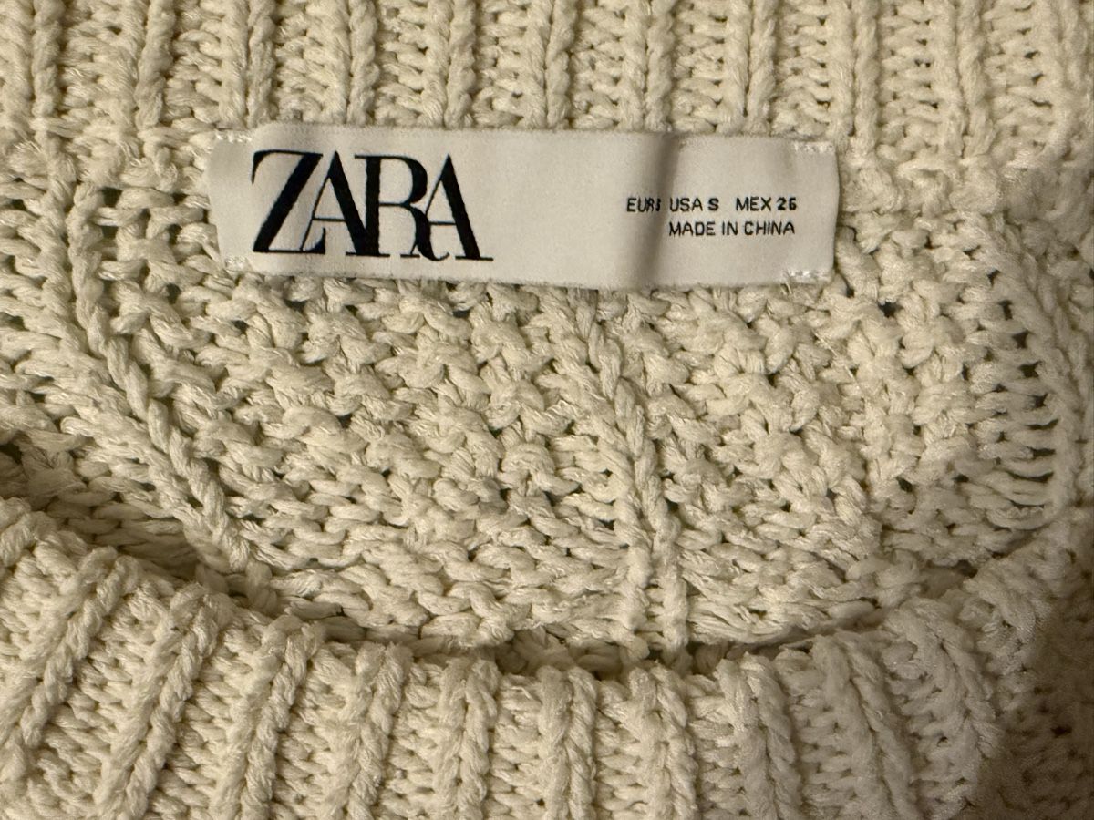 Zara Maglioni & Felpe: Zara Strickpullover mit Zopfmuster, Grösse S – Usato da Basel venduto da zukk_ 2