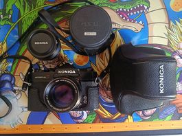 Fotocamera Konica Autoreflex T3 prima versione