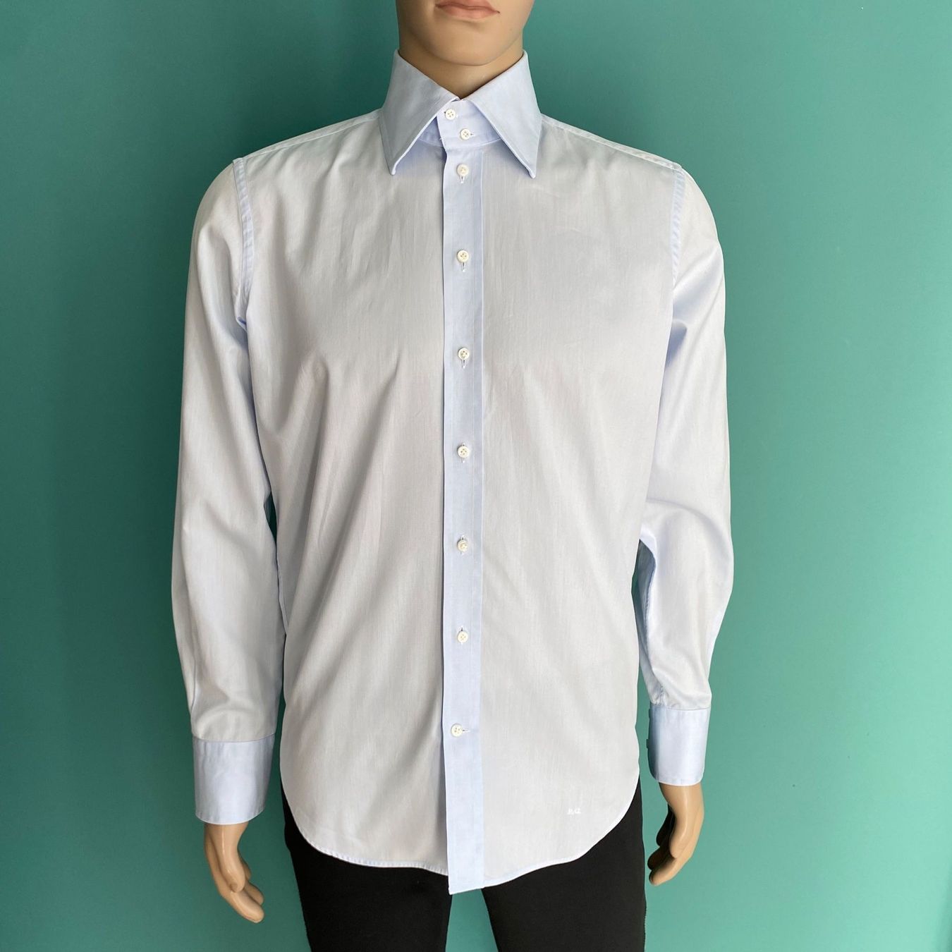 Camicie: hellblaues EMANUEL BERG Hemd – Usato da Zürich venduto da ClosetQueen
