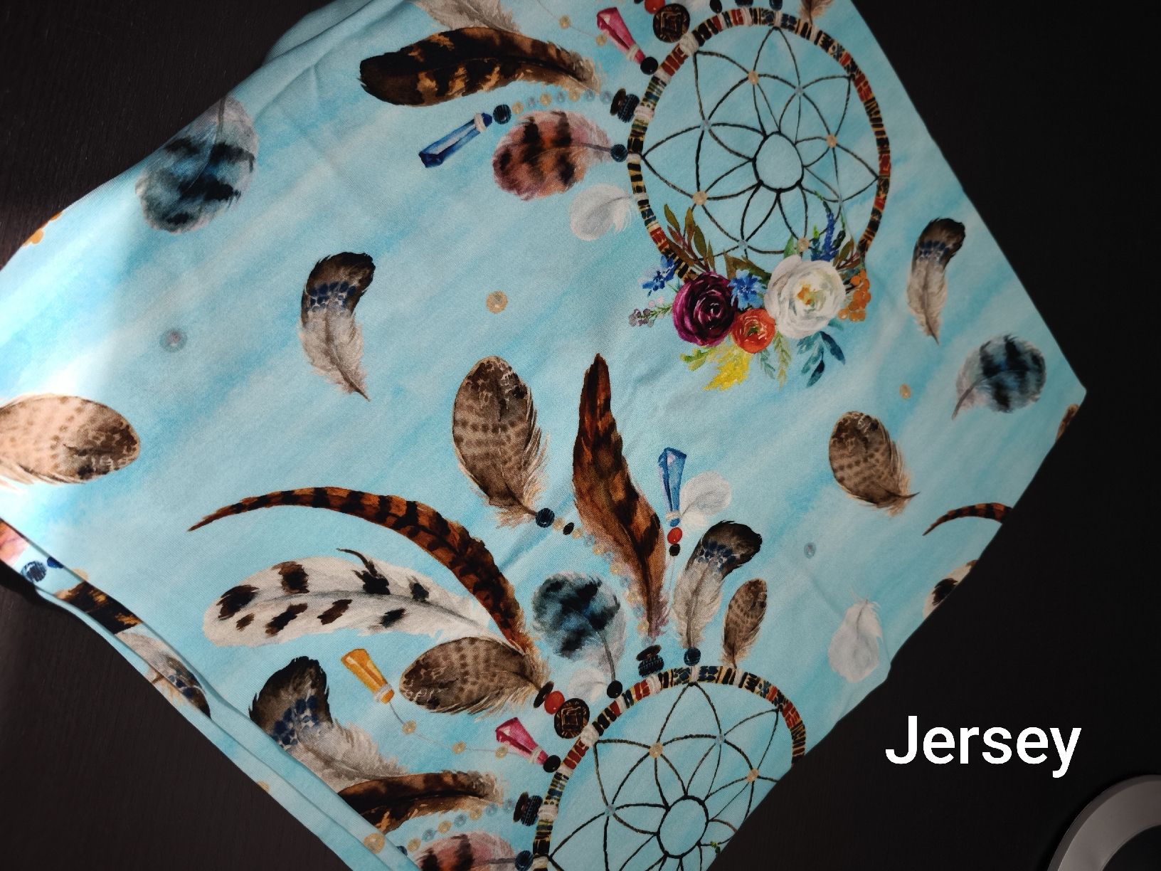 Tessuti: wunderschöne Jersey Stoff neu – Nuovo (secondo la descrizione) da Oberrieden venduto da Beti85