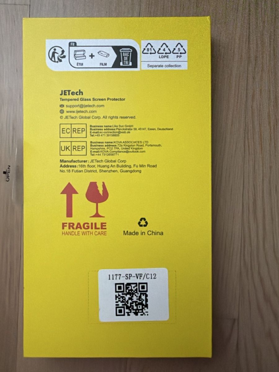 Lackretusche & Schutzfolien: JETech Displayschutzglas iPhone SE3/SE2/8/7 NEU – Gebraucht aus Laufenburg von axtmaestro 1