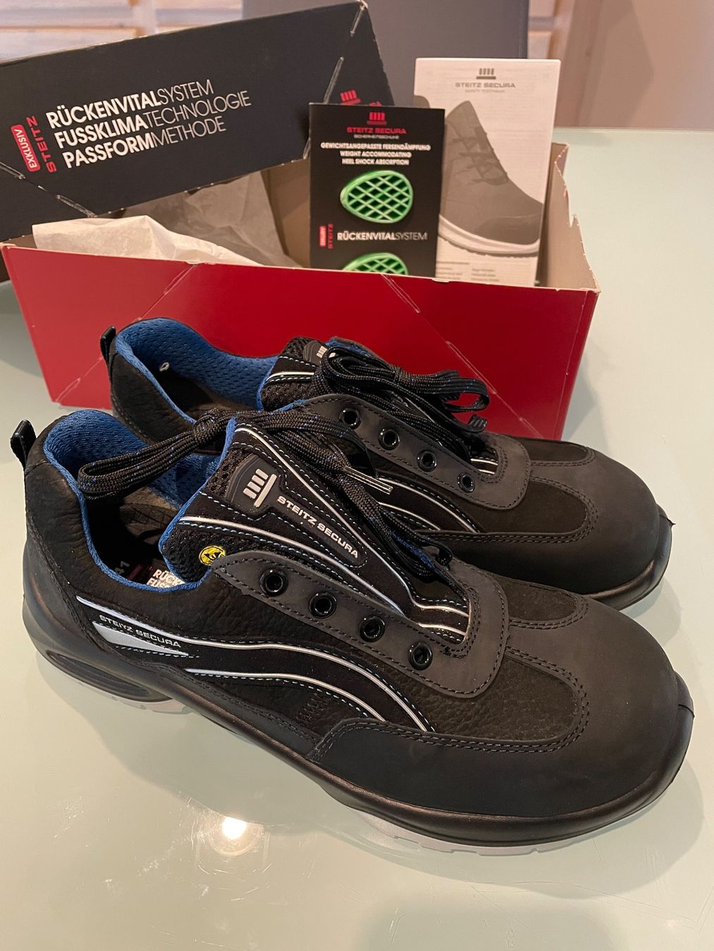 Scarpe da uomo: Neue Steitz Secura Arbeitsschuhe, Gr. 41 – Nuovo e nell'imballaggio originale da Grüningen venduto da cor_wm7j 1