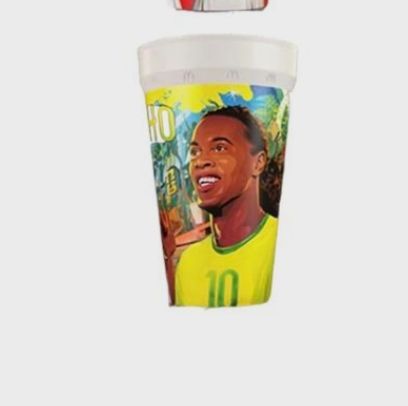Mc Donald's Bicchieri: Verre Ronaldinho McDonald's édition limitée neuf – Nuovo e nell'imballaggio originale da nyon venduto da loic82