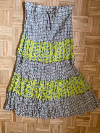 FRANSA Crinkle Rock BW Paisley Floral 42 NEU Boho Hippie Max