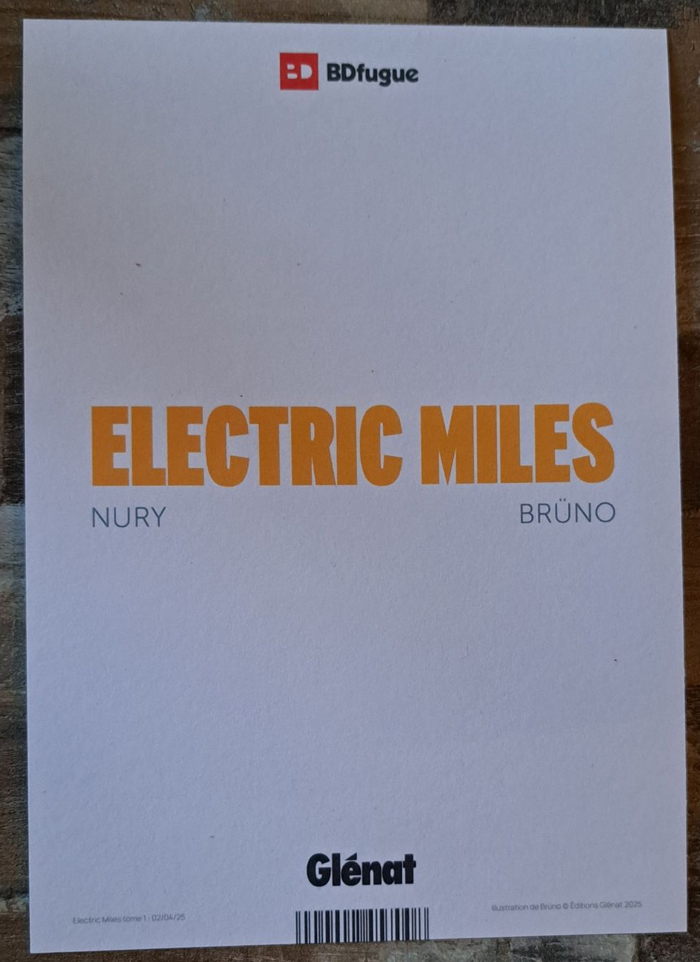 Fumetti: Ex-Libris Electric Miles NEUF, 21X15 CM – Nuovo (secondo la descrizione) da Dorénaz venduto da DaWiiD 1