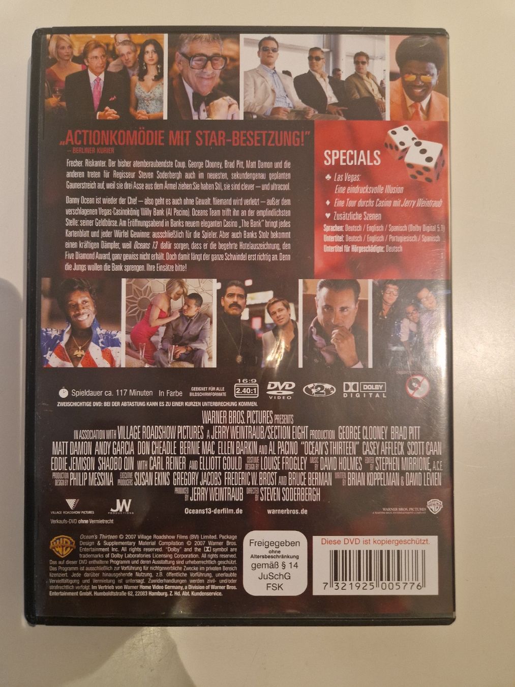 Tous les DVDs: DVD Ocean's 13 – D'occasion à Emmenbrücke par alexa1983 1