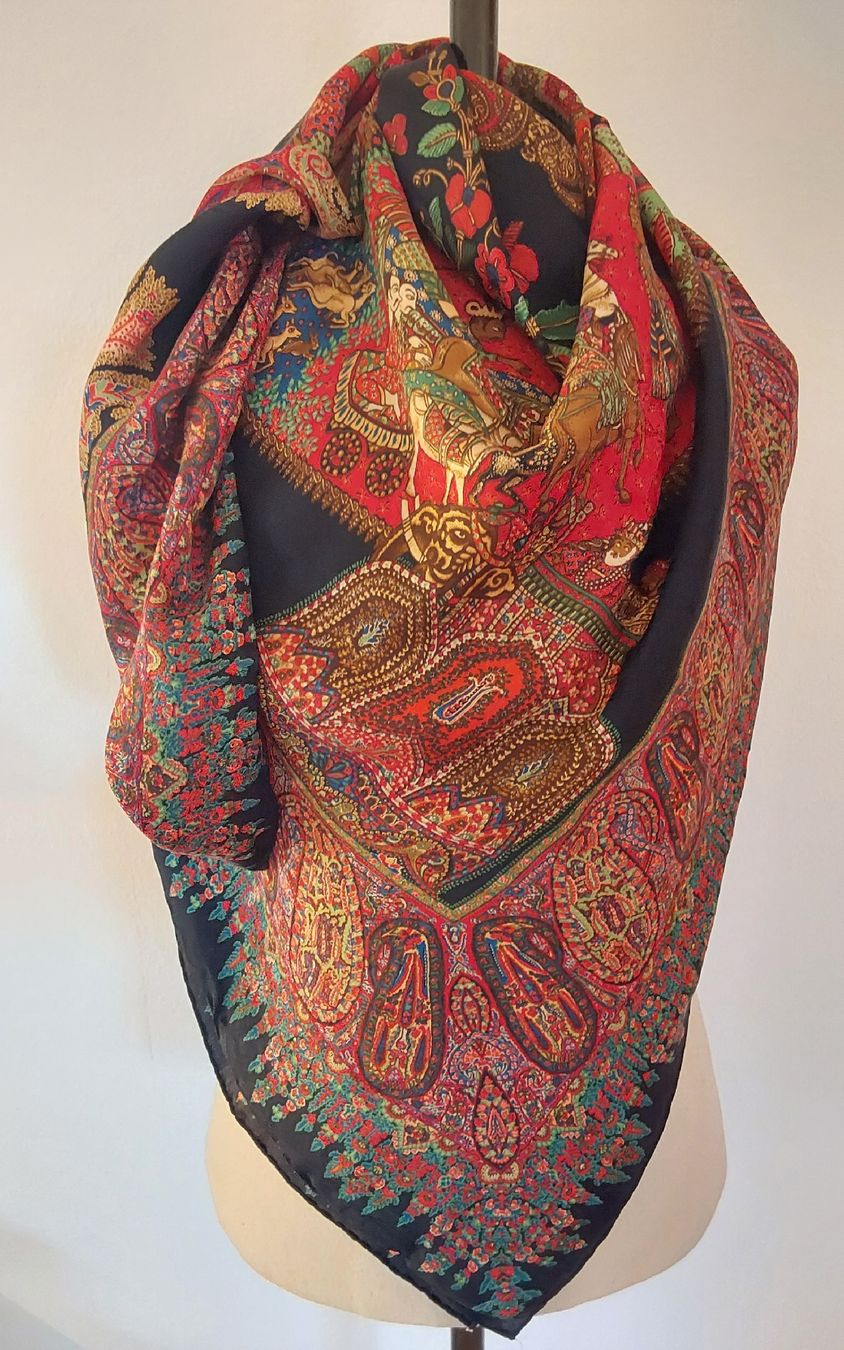 Codello Foulards, Tücher & Schals: Granfoulard Seide Medici Codello – Neu (gemäss Beschreibung) aus Köniz von scopello12 3