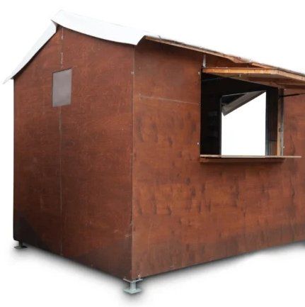 Casette da giardino & serre: OpenAir-Haus aus Metall & Holz – Usato da Arbon venduto da Glovital_AG 1