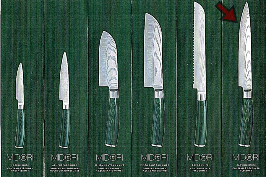 Coltelli da cucina: Amefa-Richardson Damast Fleischmesser – Nuovo e nell'imballaggio originale da Wettingen venduto da kochshop 3