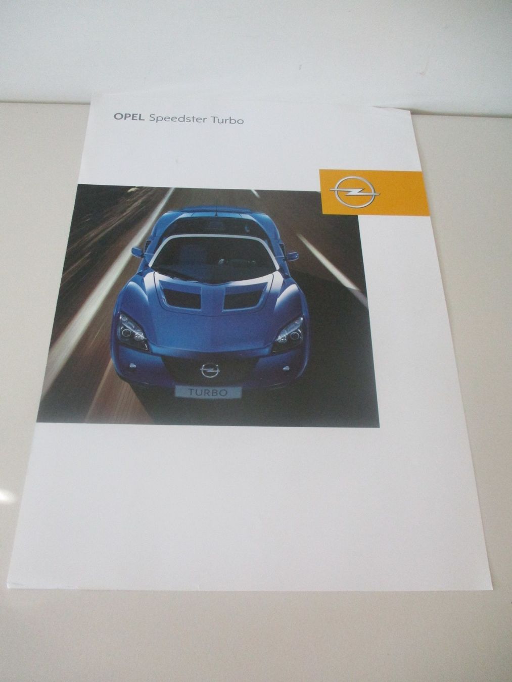 Opel Dokumente: PROSPEKT OPEL SPEEDSTER INKL. PREISLISTE – Gebraucht aus Langnau i. E. von Superseven69 6