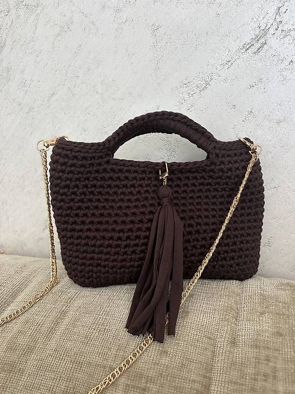 Borse da donna: Handgemachte Häkeltasche – Nuovo (secondo la descrizione) da Hinwil venduto da camposlu