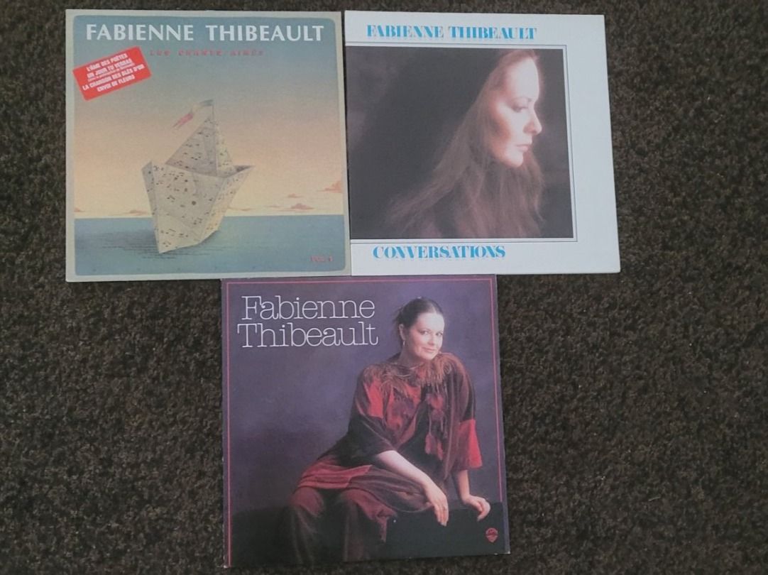 Vinyles: 3 LP  Fabienne Thiebeault – D'occasion à Martigny par MZ-67
