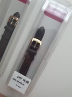 Uhrenarmband Echtleder 14mm braun L-Ontario