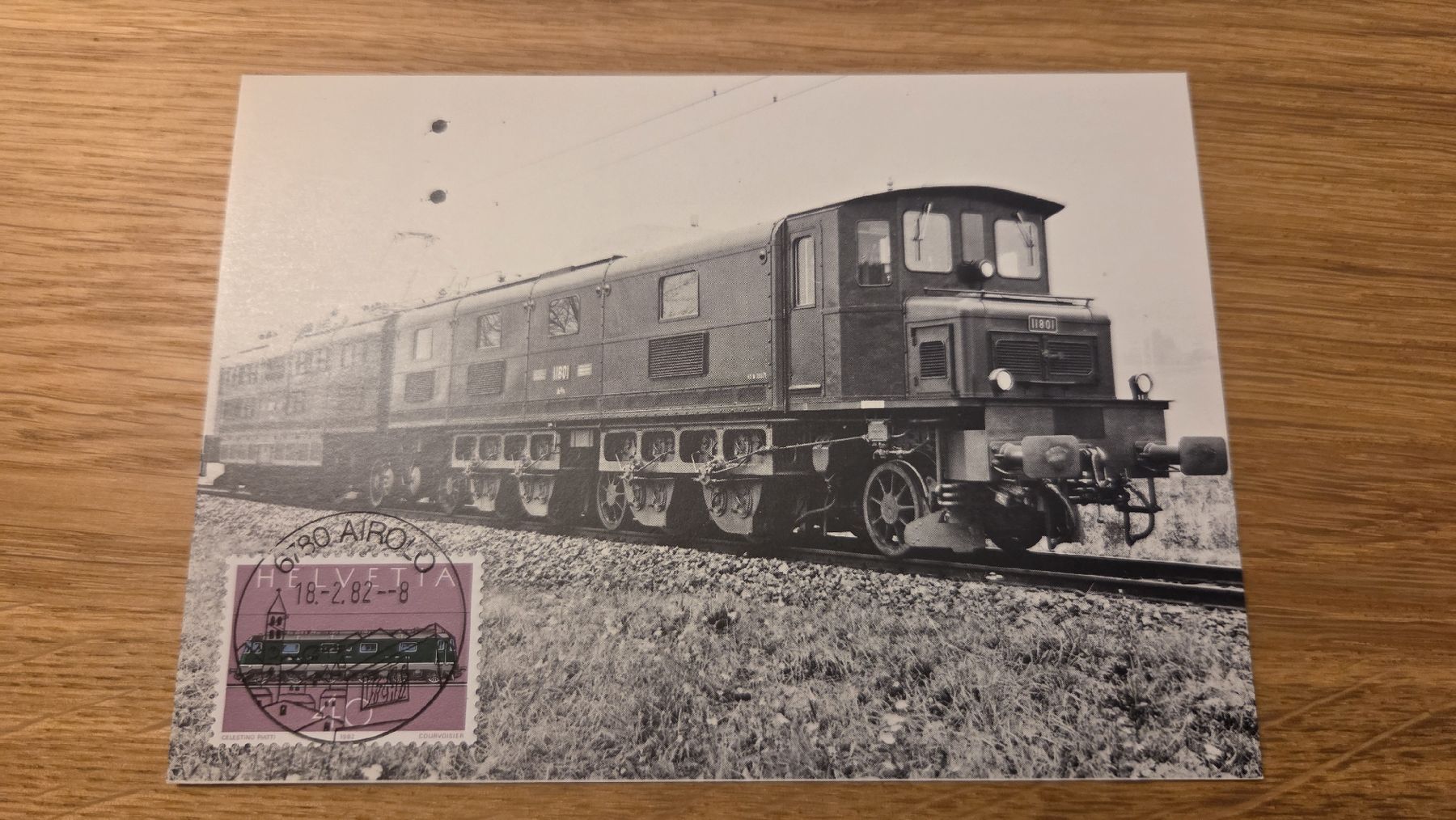 Tutti i francobolli: 1982 FDC Maximumkarte 100 Jahre Gotthardbahn – Usato da Arni AG venduto da Moth68