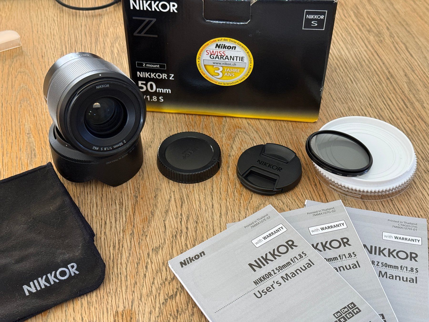 Nikkor Obiettivi: Objectif NIKKOR Z 50mm f/1.8 S – Nuovo (secondo la descrizione) da Cossonay-Ville venduto da Nomade0