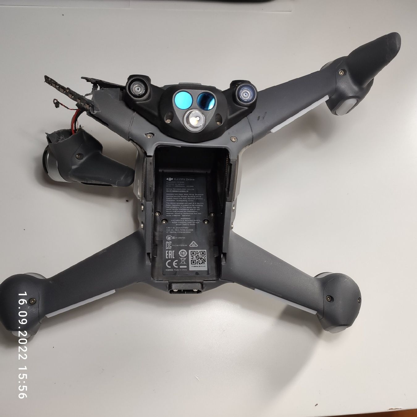 DJI Modellismo RC: DJI FPV , nur Drohne (defekt!) – Difettoso da Zürich venduto da Biedermann23 7