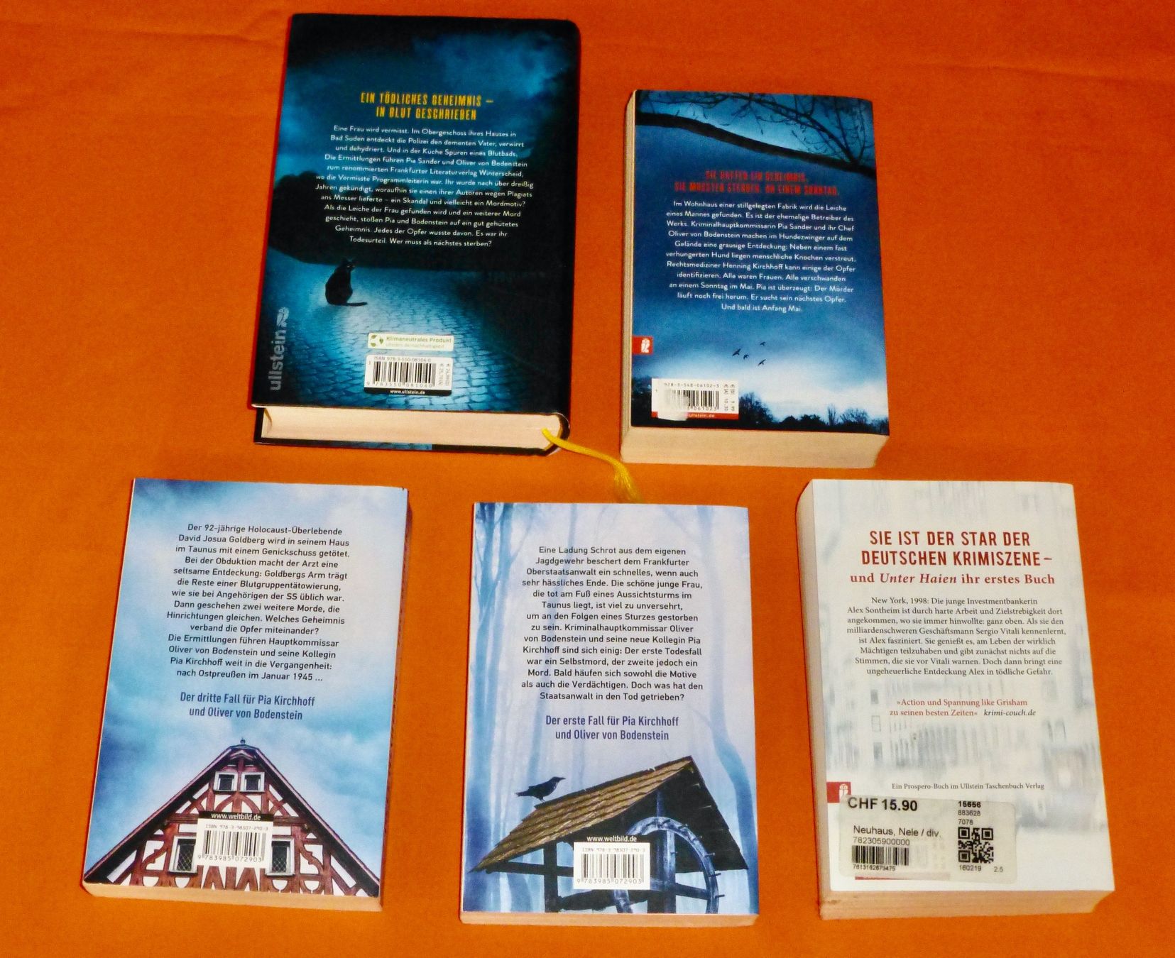 Libri: Nele Neuhaus / 5 Kriminalromane – Usato da Langnau am Albis venduto da Maugli 1