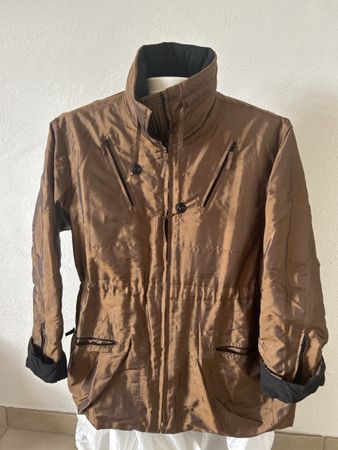 Übergangsjacke, Braunglänzend, Damen, Grösse M