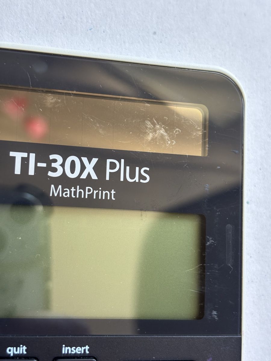 Texas Instruments Calcolatrici tascabili: Taschenrechner Texas Instruments TI-30X Plus MathPrint – Usato da Ittigen venduto da someanalog 7