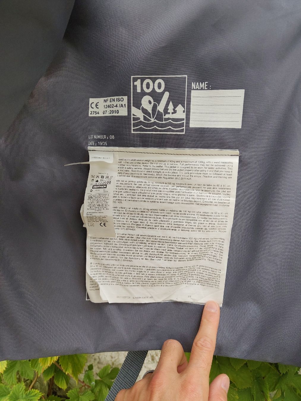 Decathlon Schwimmwesten: Schwimmweste bis 80kg – Gebraucht aus Rheineck von Roman120 3