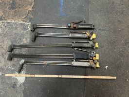 5 Schneidbrenner Schneidlanzen Gloor und AGA