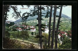 Langenbruck, Ortsansicht mit Bergblick