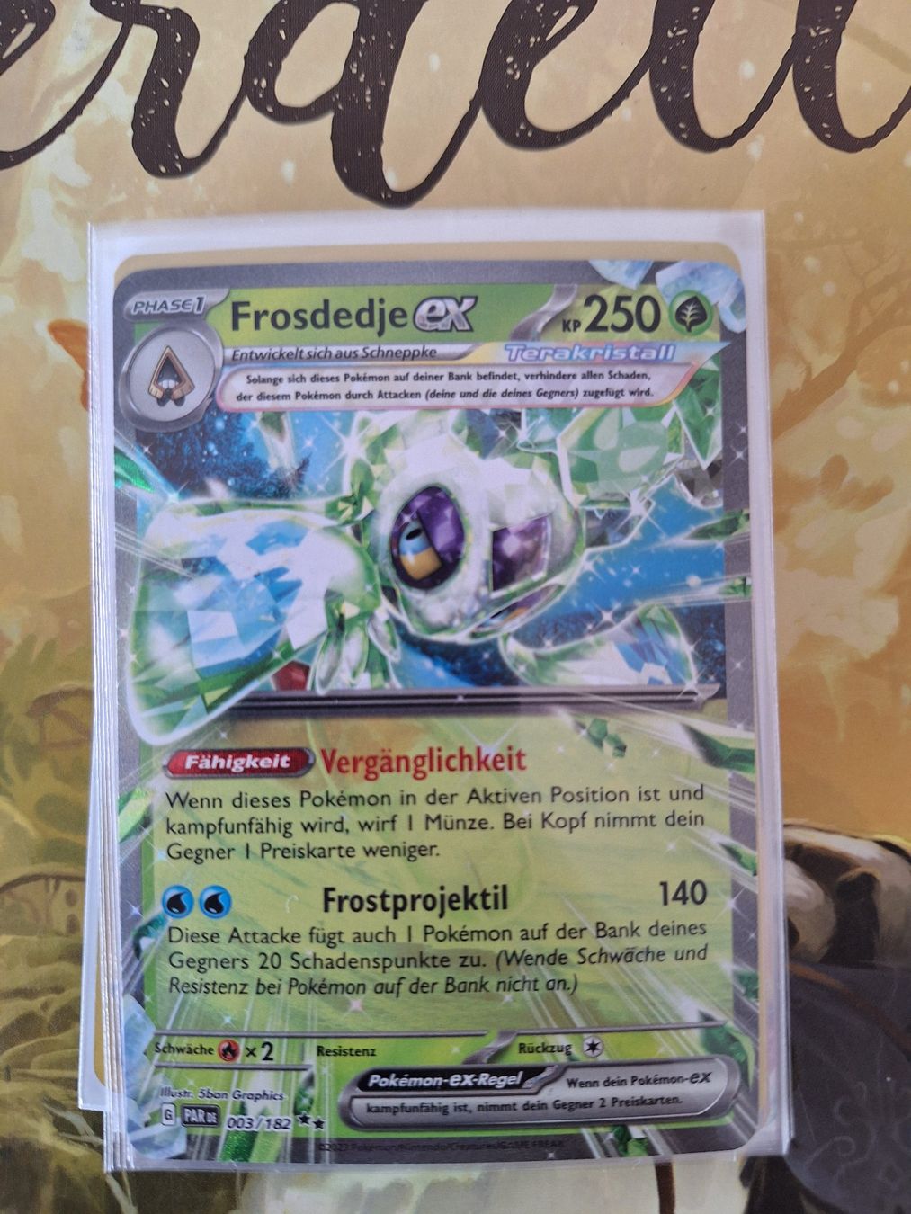 Pokémon Carte collezionabili: Frosdedje ex - Pokemon – Usato da Altstätten SG venduto da GGsGameshop