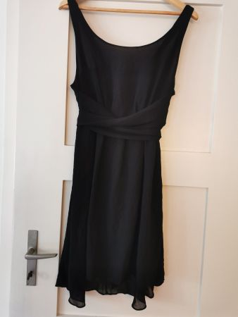 Kleid chic, schwarz, Grösse L, "Love stitch"