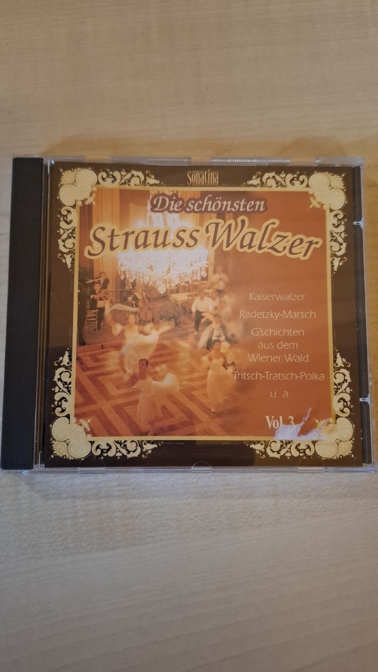 CDs: Strauss Walzer CD Sammlung - Die Schönsten Walzer Vol. 1-3 – Gebraucht aus Arch von Roli67 2