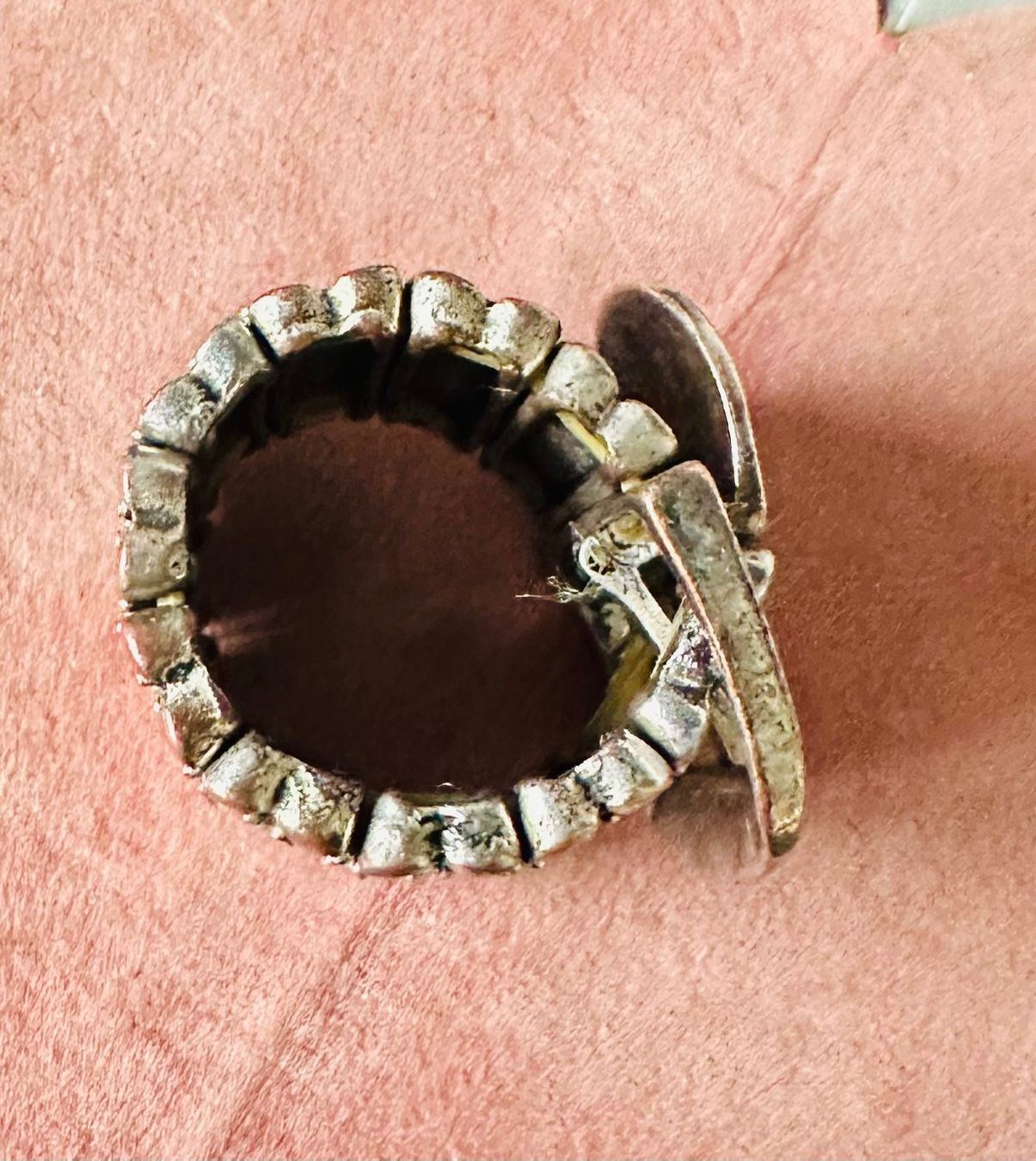 Anelli: Vintage „Bubble“ Fingerring elastisch – Usato da Zürich venduto da brazerola 2