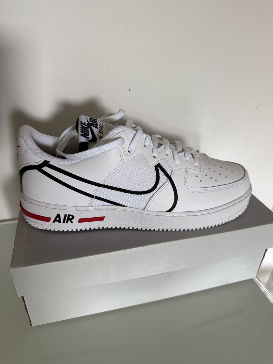 Nike Scarpe da uomo: Air Force 1 React Grösse 48.5 – Nuovo (secondo la descrizione) da Winterthur venduto da Apple_verkauf