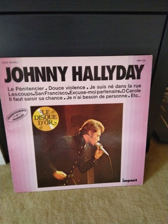Schallplatten: LP Sammlung JOHNNY HALLYDAY – Gebraucht aus Hinwil von liliane2011 1