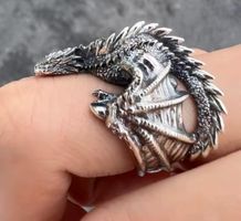 Ring Drache Verstellbar