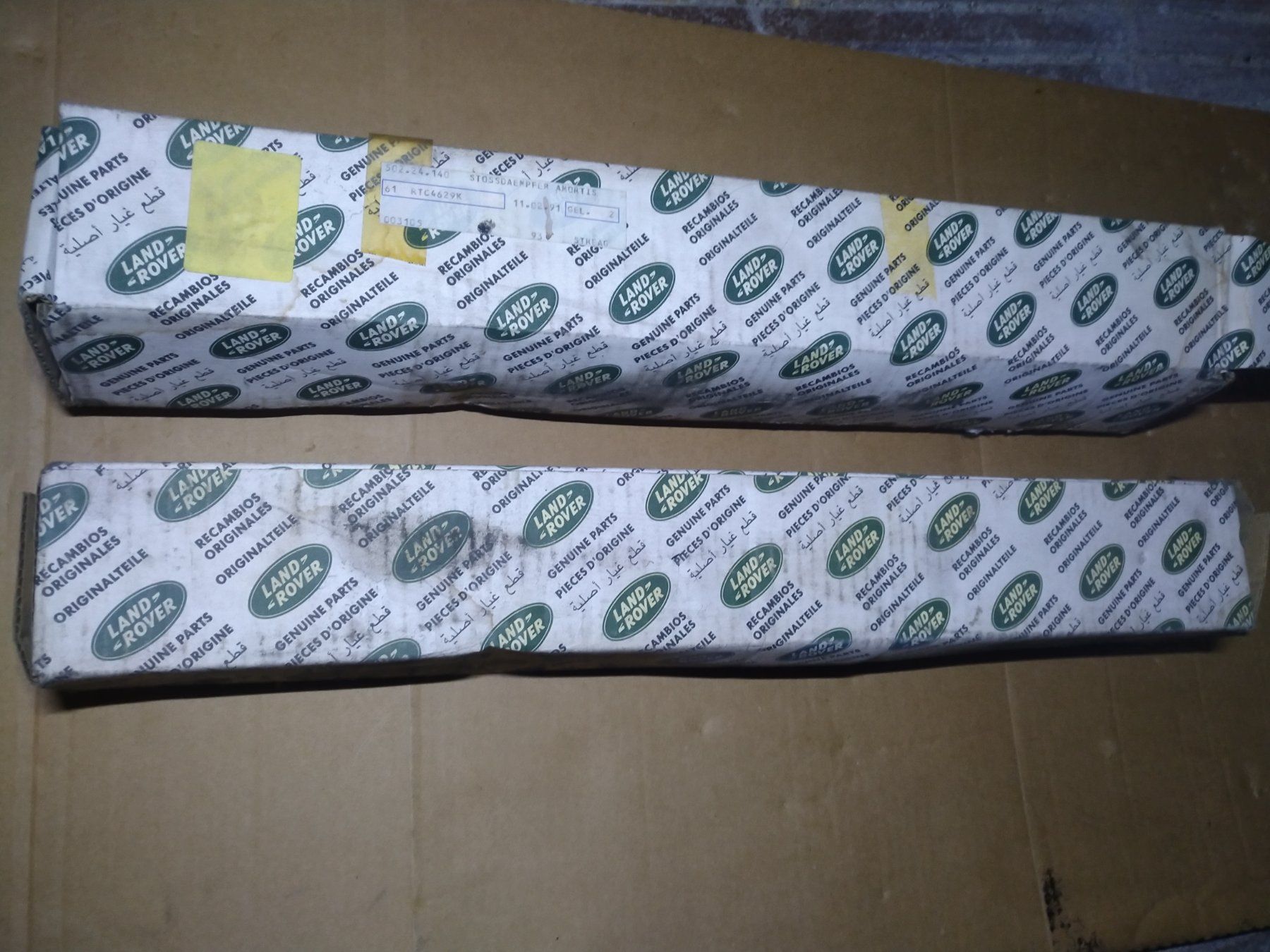 Land Rover Tutti pezzi di ricambio auto: Land Rover 2x Stossdämpfer RTC4629K – Nuovo e nell'imballaggio originale da Ennetmoos venduto da Truckdiver 4