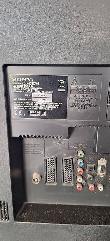Sony Appareils TV: Sony TV KDL40EX401 – D'occasion à Lyss par P.Swoboda