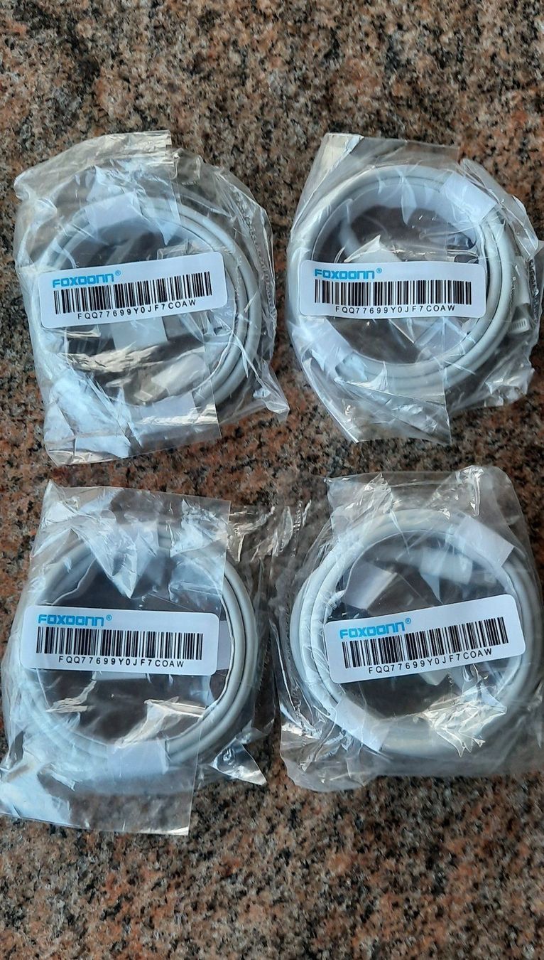Caricabatterie: Foxconn Lightning Kabel iphone 5 bis 14 – Nuovo e nell'imballaggio originale da Mels venduto da LocalShop